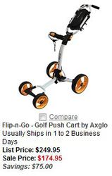Find golf push carts of top quality only at Sunrisegolfcarts.com
